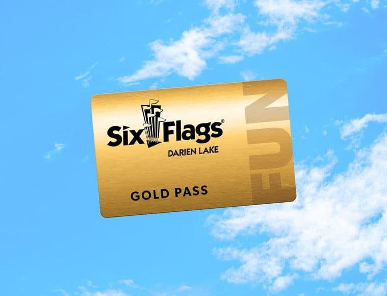 Six Flags Darien Lake 2025 Gold Pass