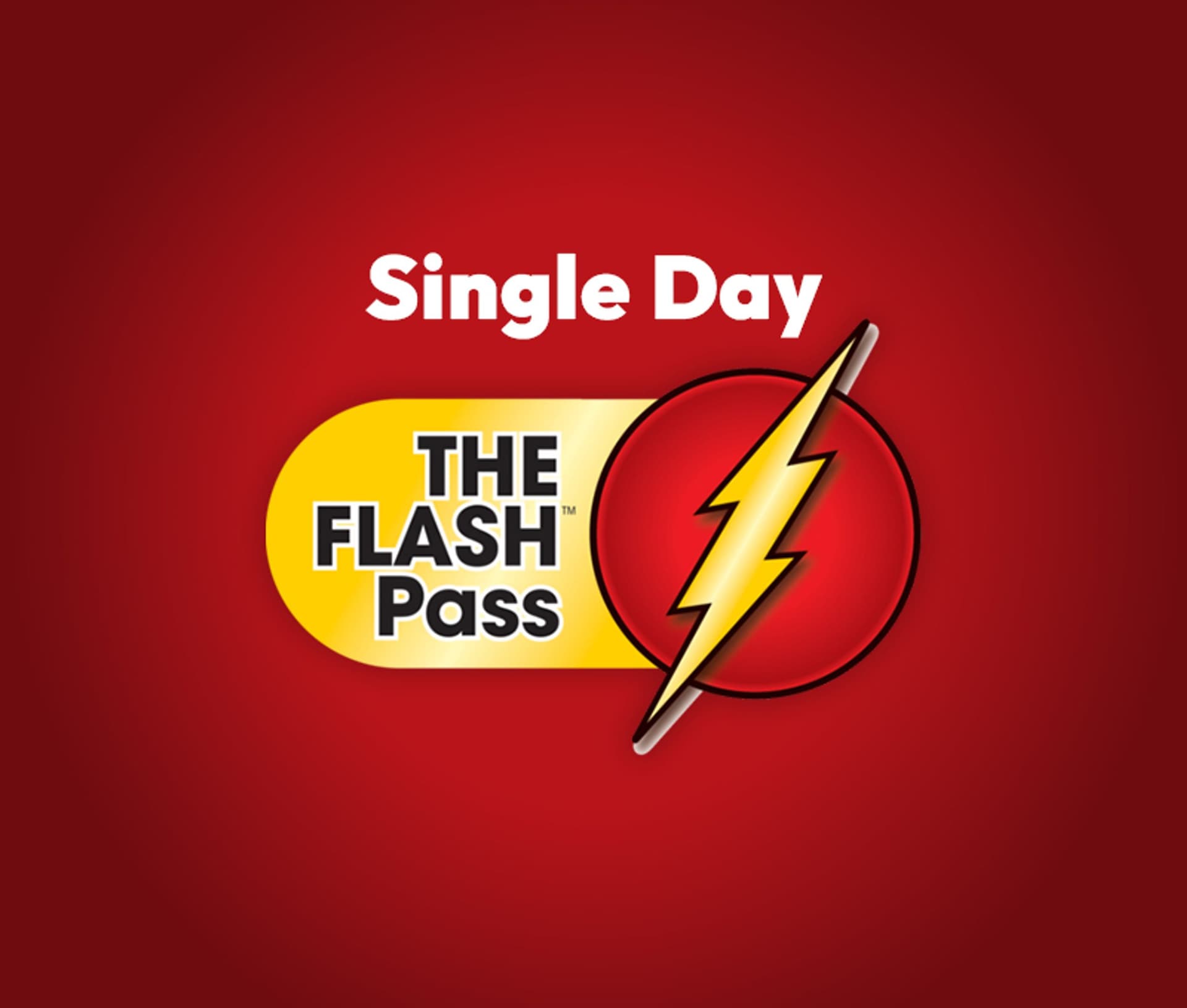 Single Day THE FLASH Pass graphic