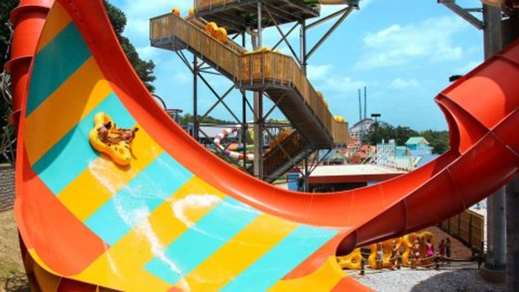 Wahoo water slide
