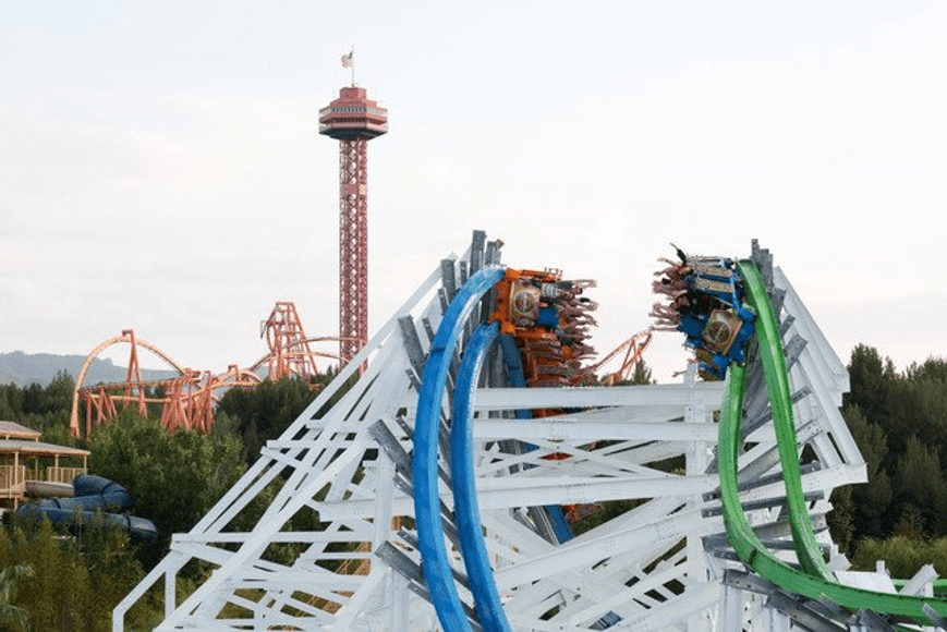 Twisted Colossus at Six Flags Magic Mountain
