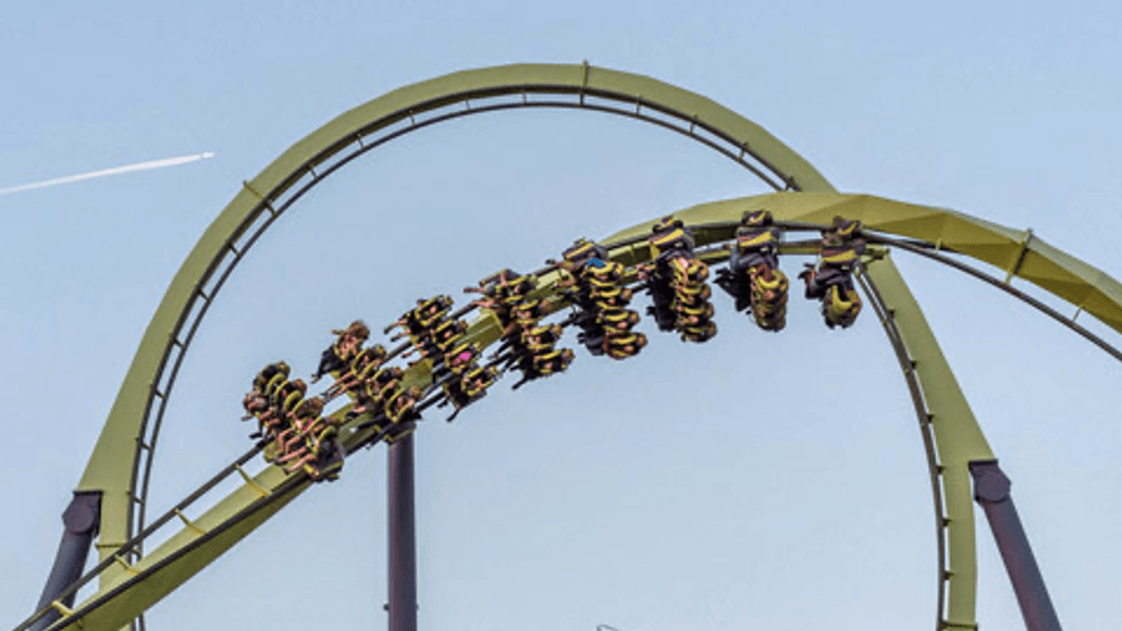 Medusa roller coaster
